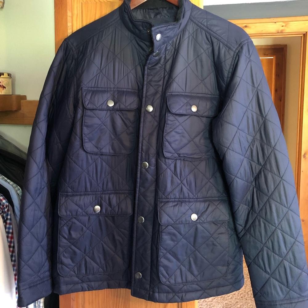 Old Navy Down Jacket Navy Blue
